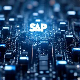 Логотипы SAP, Oracle и Microsoft Dynamics, демонстрирующие международные ERP-системы.